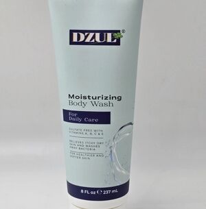 Dzul Moisturizing Body Wash 8oz Tube ~ BRAND NEW SEALED